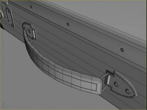 old briefcase 3D Model