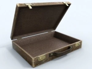 old briefcase 3D Model
