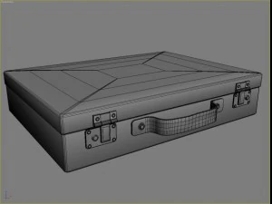 old briefcase 3D Model