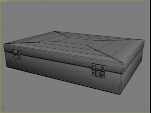 old briefcase 3D 모델