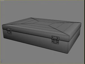 old briefcase 3D Model
