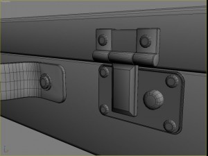 old briefcase 3D 모델