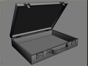 old briefcase 3D Model