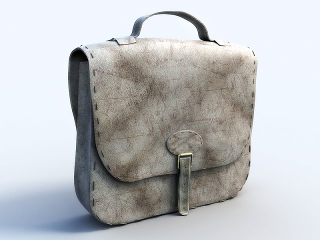 old workbag Modelo 3D .c4d .max .obj .3ds .fbx .stl .blend 