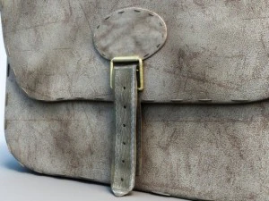 vecchia borsa da lavoro Modello 3D