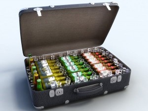 old suitcases set 3Dモデル