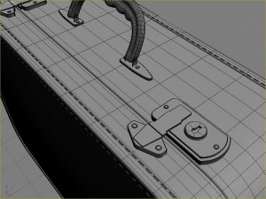 old suitcases set 3Dモデル