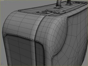 set di vecchie valigie Modello 3D