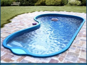 tuin zwembad 3D Model