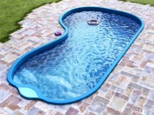 garden pool 3D Model