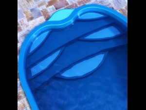 garden pool 3D Model