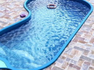 garden pool 3D Model