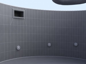 garden pool 3D Model