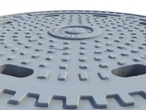 manhole 3D Model