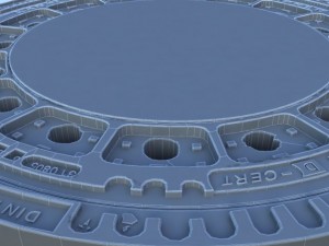 manhole 3D मॉडल