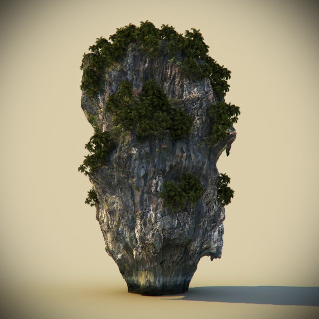 rock 3D Model .c4d .max .obj .3ds .fbx .stl .blend
