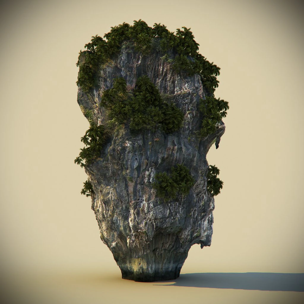 rock 3D Model .c4d .max .obj .3ds .fbx .stl .blend
