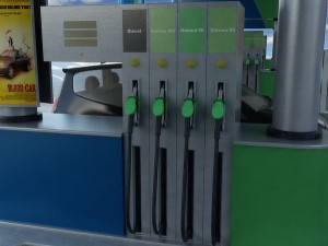 omv gas station day - night 3D Model
