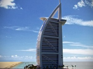 burj al arab jumeirah in dubai Model 3D