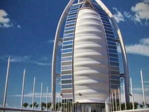 burj al arab jumeirah in dubai 3D Model