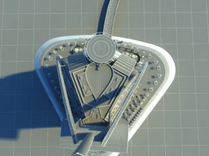 burj al arab jumeirah in dubai 3D Model