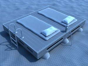 pontoon 3D Model