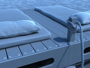 pontoon 3D Model