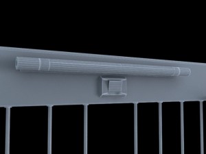 modern bed 3D Model