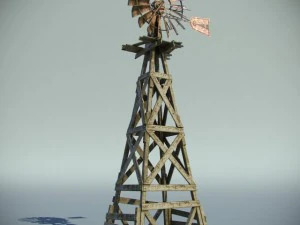 windmill 3D Model