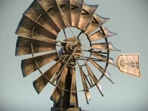 windmill 3D Model
