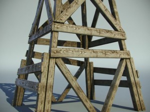 windmill 3D Modell