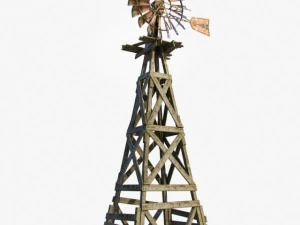 windmill 3D Model