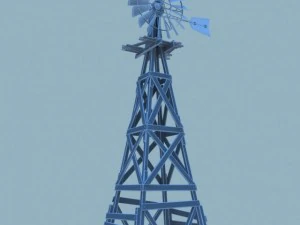 windmill 3D Model
