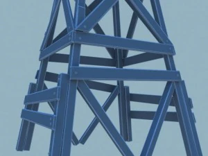 windmill 3D Model