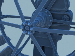 windmill 3D Modell