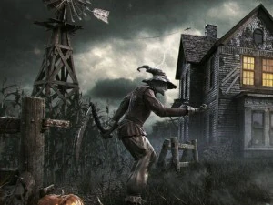 scary old house 3D Model