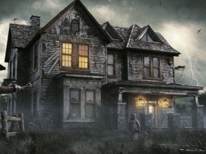 scary old house 3D Model
