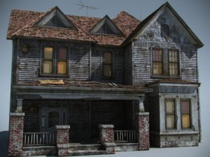 scary old house 3D Model