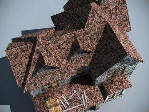 scary old house 3D Model