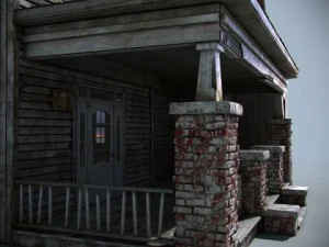 scary old house 3D Model