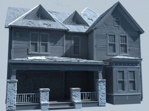 old house Modelo 3D