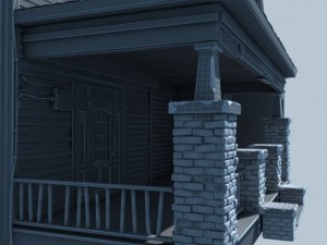 old house Modelo 3D