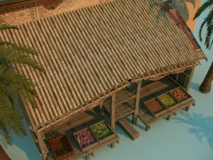 bungalow Modelo 3D