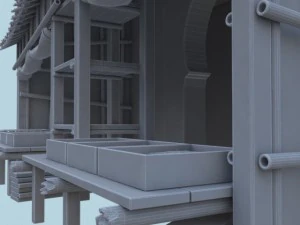 bangal&ocirc; Modelo 3D