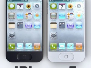 आईफोन 5 कॉन्सेप्ट डिज़ाइन 3D मॉडल