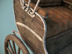 old cart 3D Model