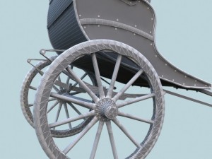 old cart Model 3D