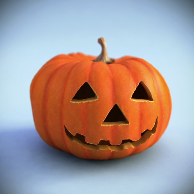 halloween pumpkin 3D 모델 .c4d .max .obj .3ds .fbx .stl .blend 
