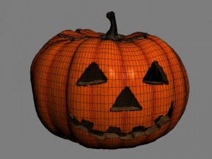 halloween pumpkin 3D 모델
