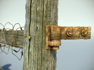 old wooden fence 3D Model